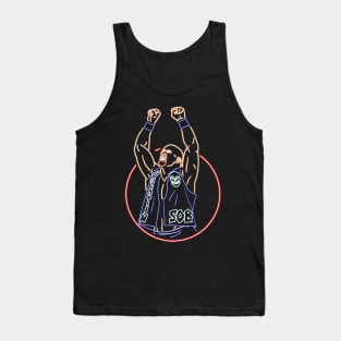 Stone cold sob neon Tank Top